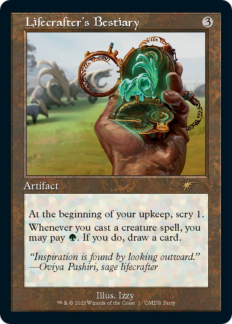 Lifecrafter's Bestiary (Retro Frame)