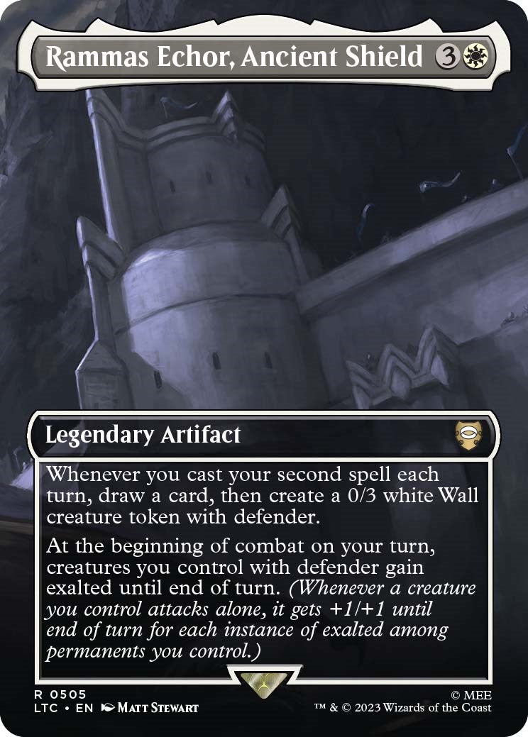 Rammas Echor, Ancient Shield (Borderless)