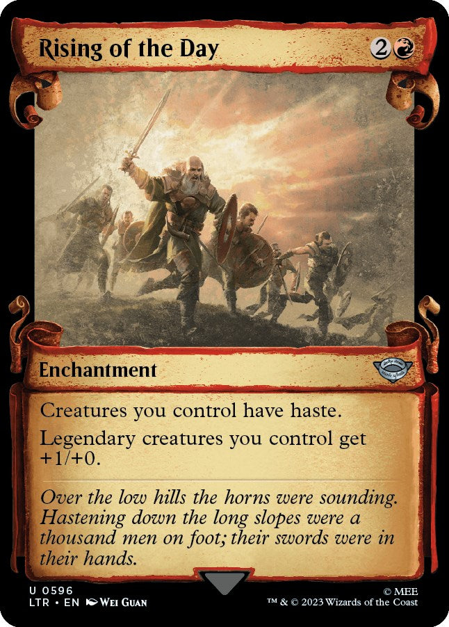 Rising of the Day (Showcase Scrolls)