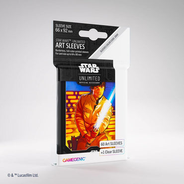 Star Wars Unlimited Premium Art Sleeves - Luke Skywalker