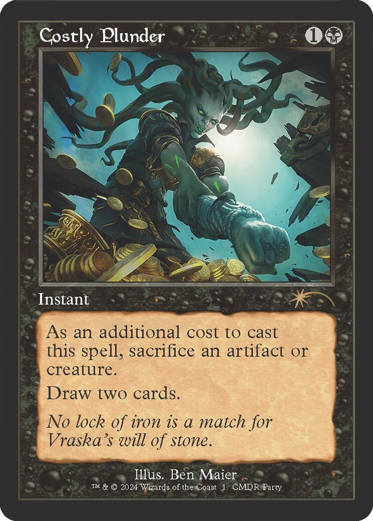 Costly Plunder (Retro Frame)