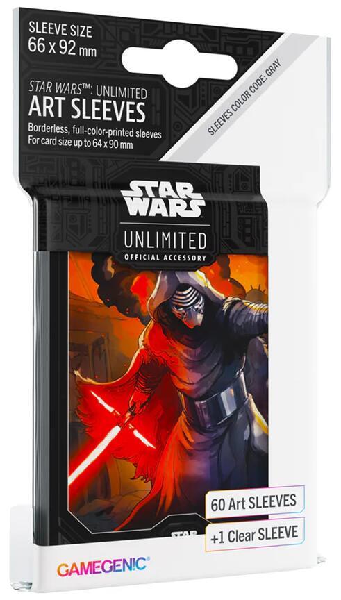 Star Wars Unlimited Premium Art Sleeves - Kylo Ren