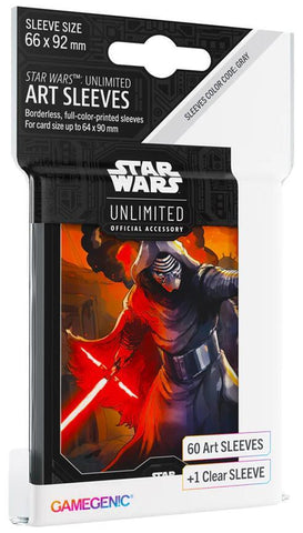 Star Wars Unlimited Premium Art Sleeves - Kylo Ren