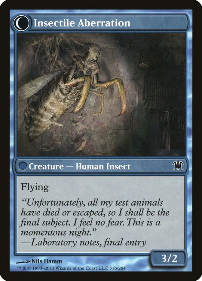 Delver of Secrets (Back)