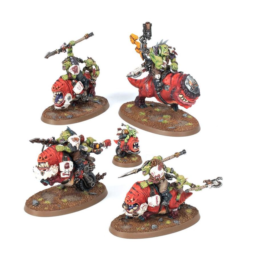 Warhammer 40,000 - Orks: Squighog Boyz