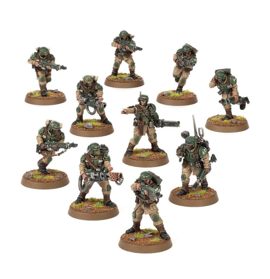 Warhammer 40,000 - Astra Militarium: Cadian Shock Troopers