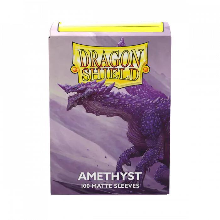 Dragon Shield - Amethyst 100 Matte Sleeves
