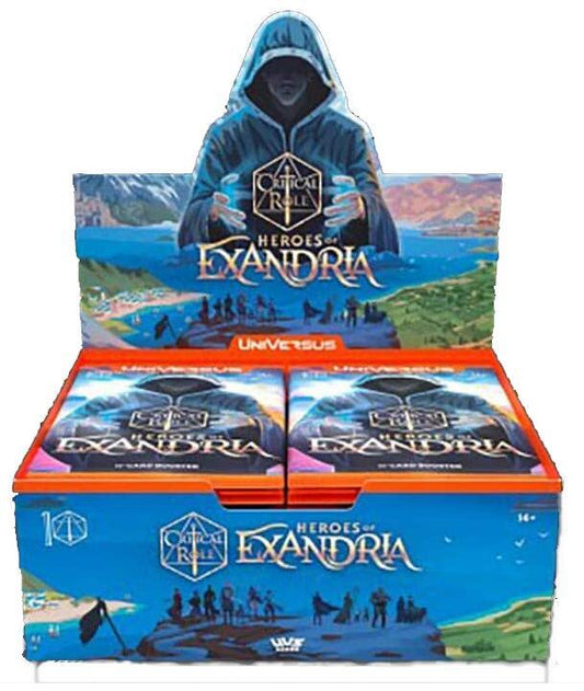 Heroes of Exandria Booster Display
