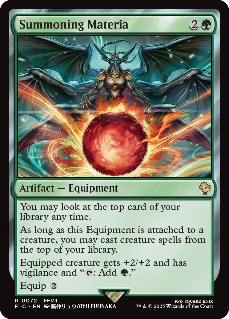 Summoning Materia
