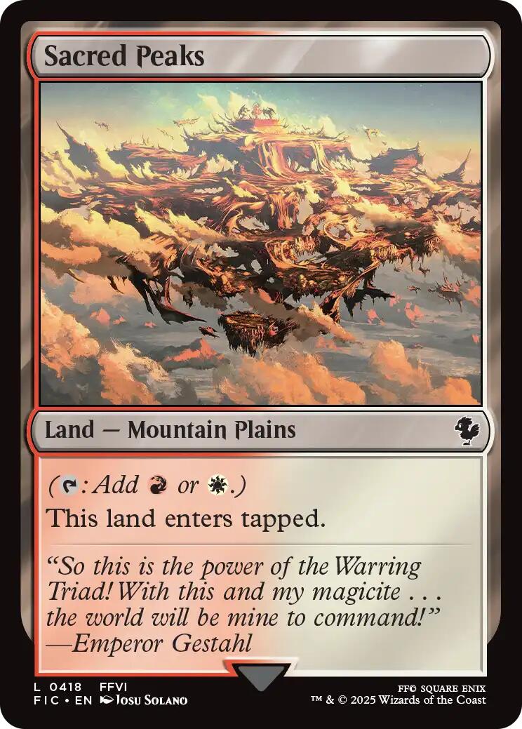 Sacred Peaks