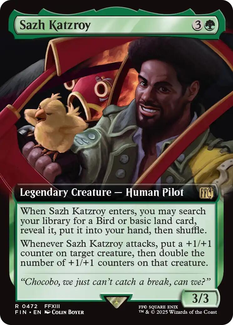 Sazh Katzroy (Extended Art)
