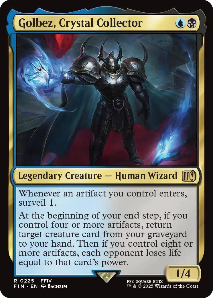 Golbez, Crystal Collector
