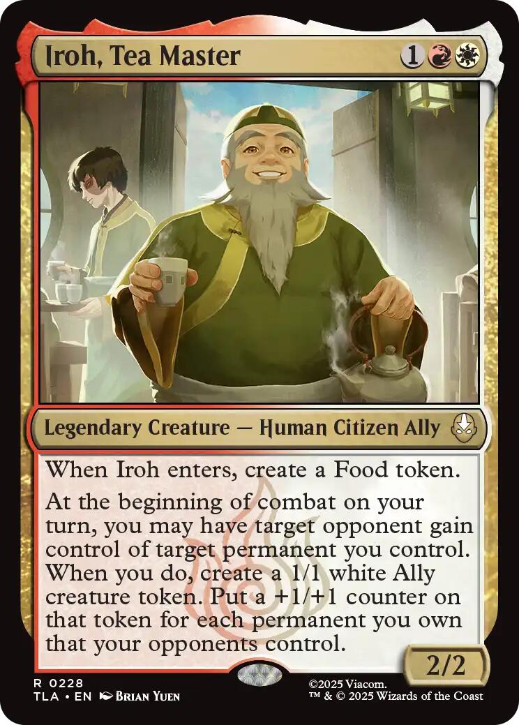 Iroh, Tea Master