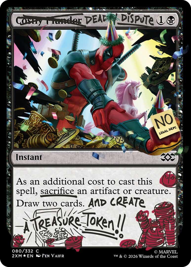 Deadly Dispute (080) (Pool Party Foil)