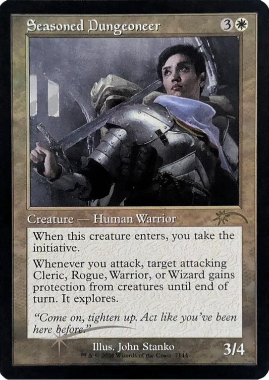 Seasoned Dungeoneer (Retro Frame)