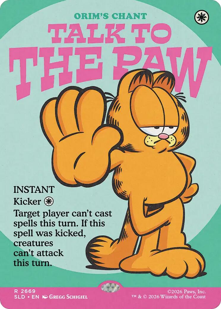 Talk to the Paw - Orim's Chant