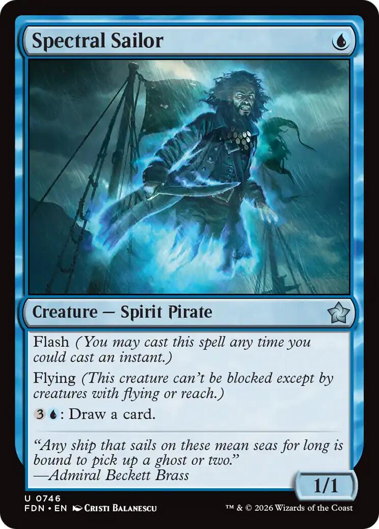 Spectral Sailor (0746)