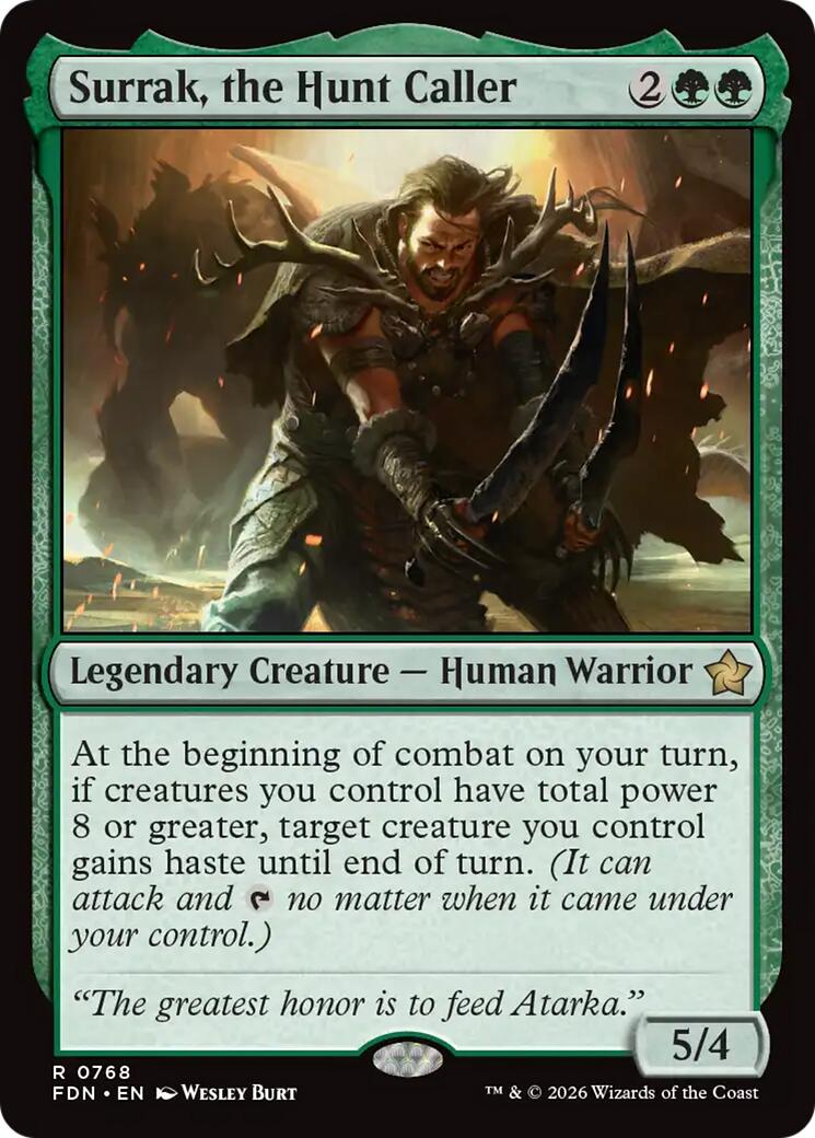 Surrak, the Hunt Caller (0768)