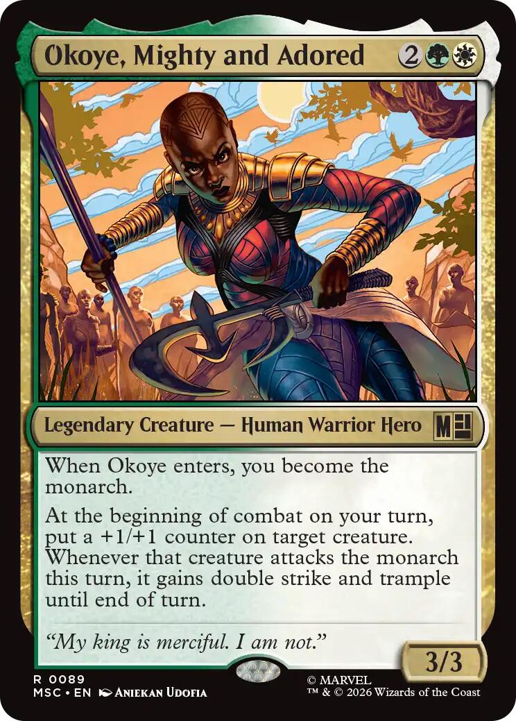Okoye, Mighty and Adored
