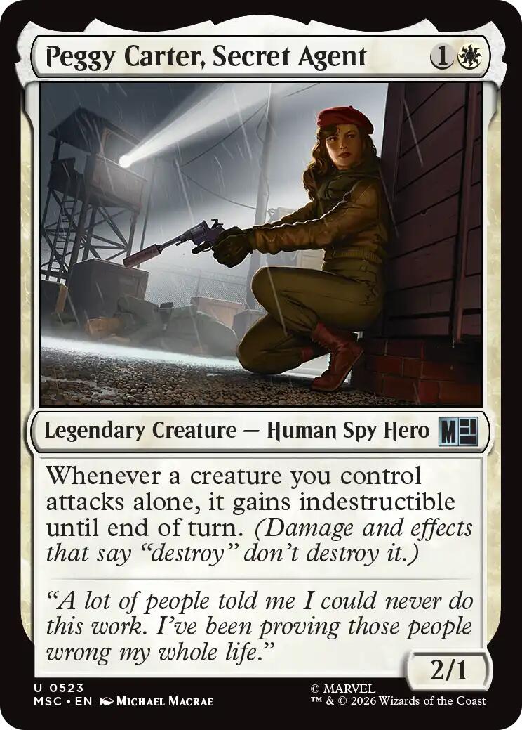 Peggy Carter, Secret Agent