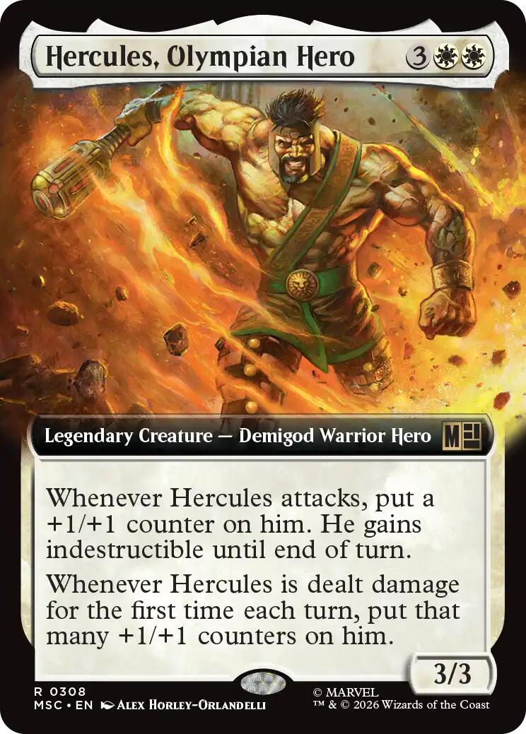 Hercules, Olympian Hero (Extended Art)