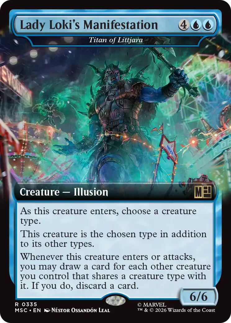 Lady Loki's Manifestation - Titan of Littjara (Extended Art)