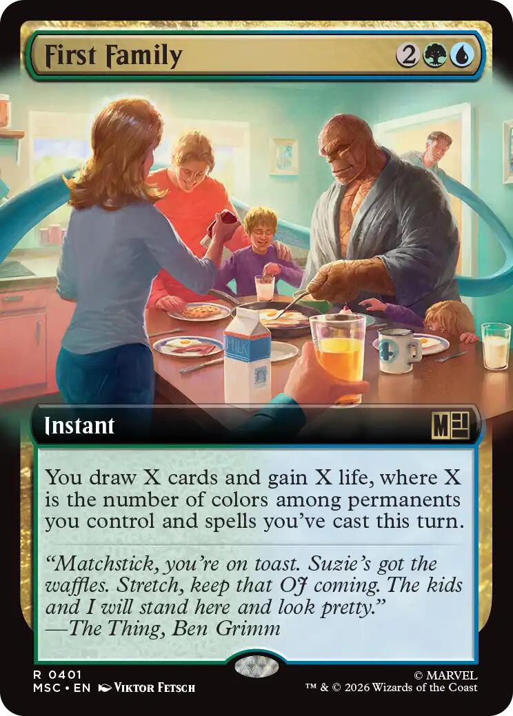 First Family (Extended Art)