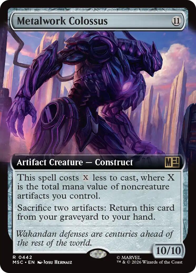 Metalwork Colossus (Extended Art)