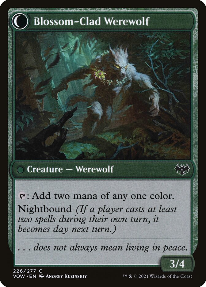 Weaver of Blossoms (Back)