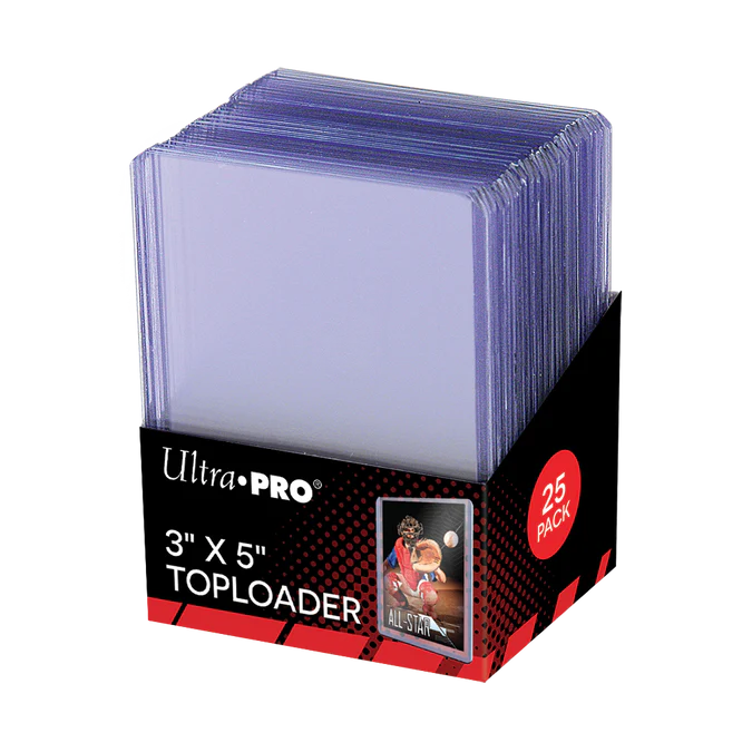 Ultra Pro - 3'' x 5'' Toploader: 25 CT