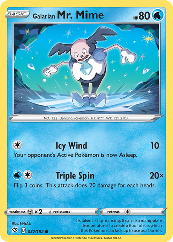 Galarian Mr. Mime (037/192) [Sword & Shield: Rebel Clash]