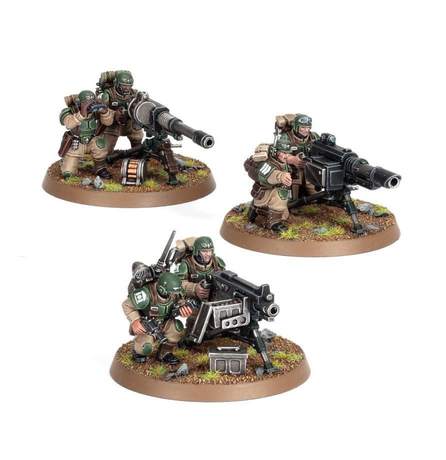 Warhammer 40,000 - Astra Militarum: Heavy Weapons Squad