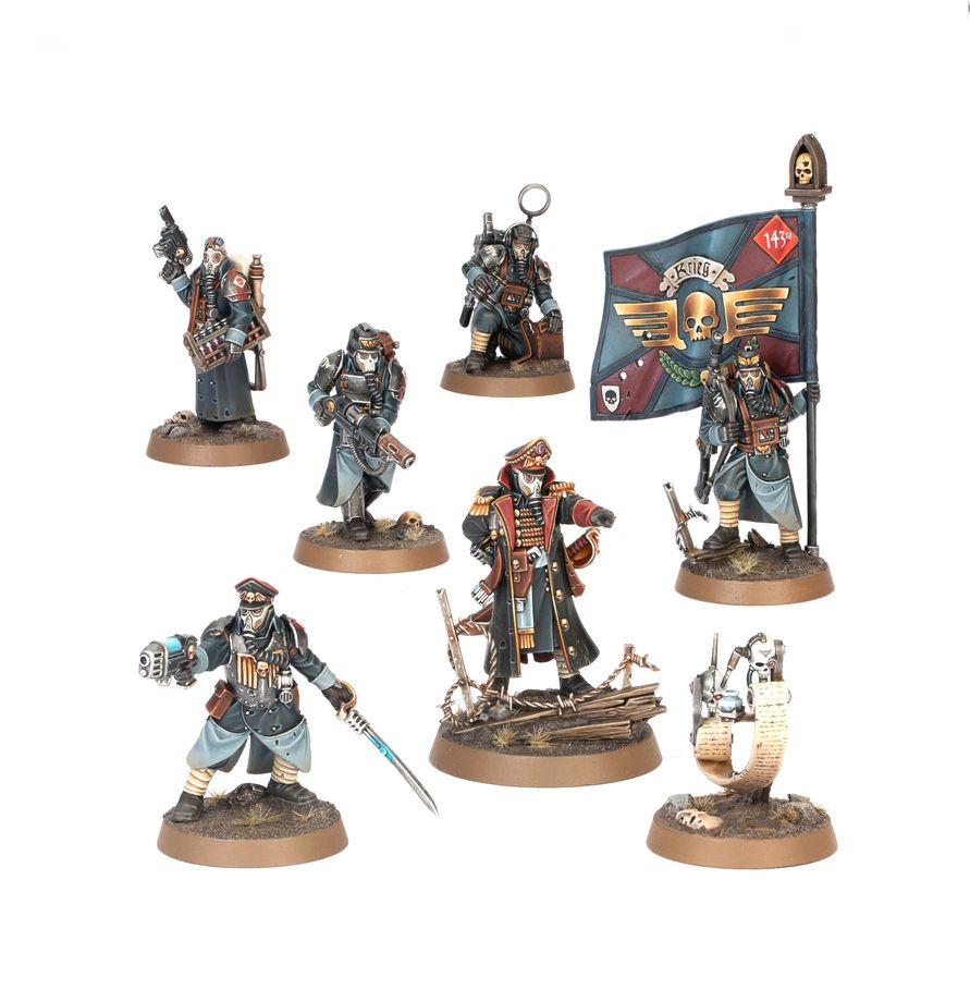 Warhammer 40,000 - Astra Militarum: Krieg Command Squad