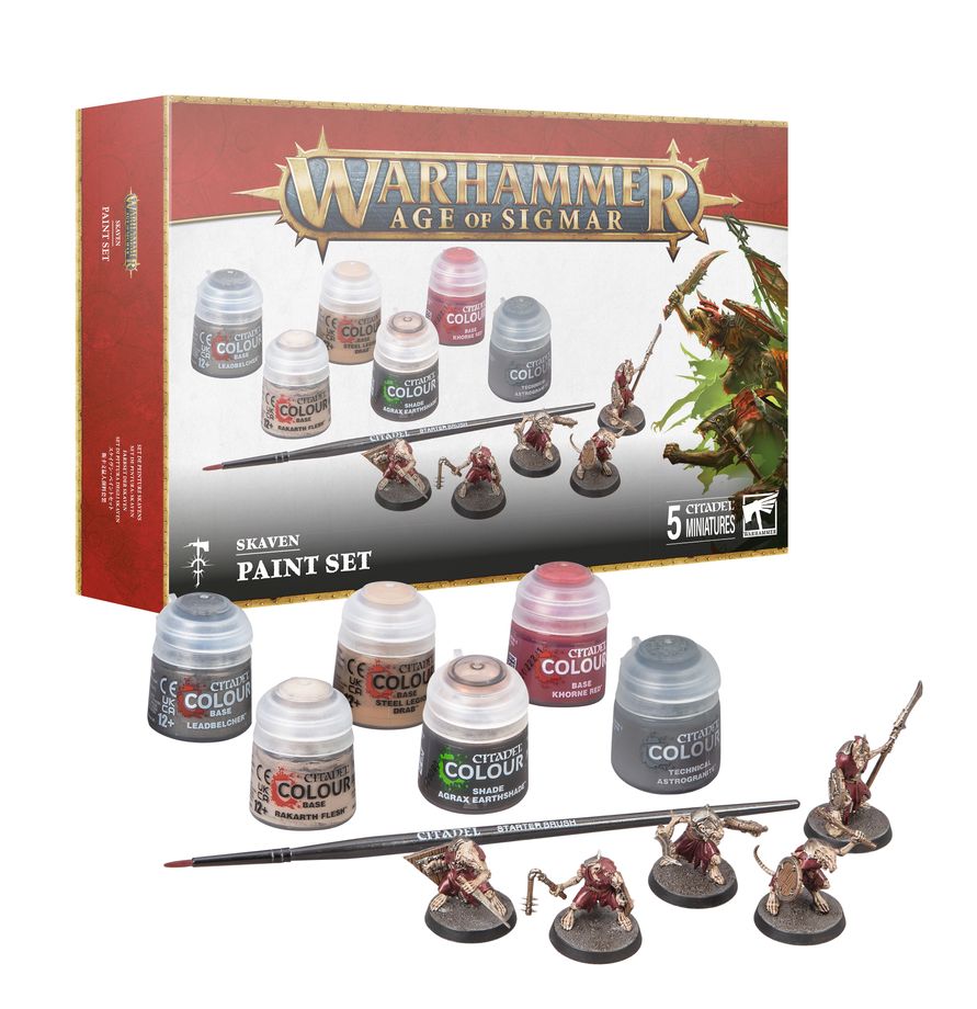 Warhammer Age of Sigmar - Skaven: Paint Set