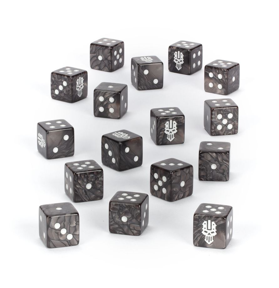 Warhammer 40,000 - Chaos Space Marines: Iron Warriors Dice