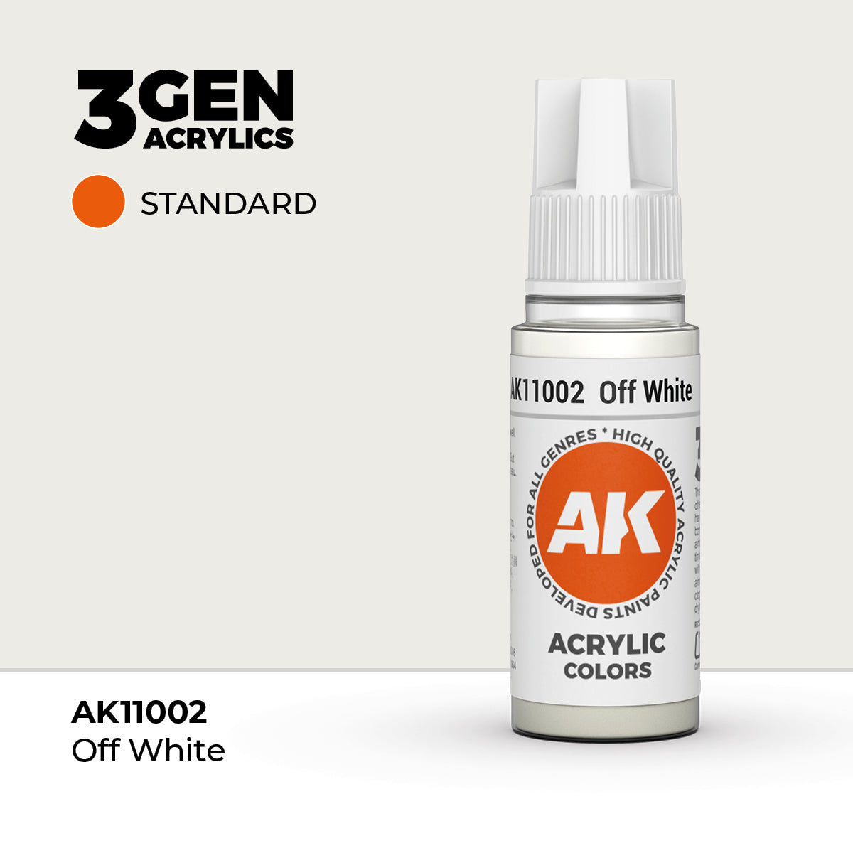 AK 3Gen Acrylics - Offwhite: Standard