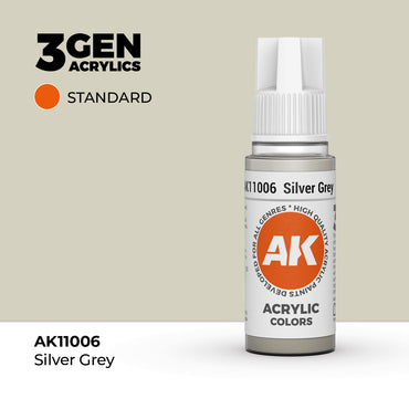 AK 3Gen Acrylics - Silver Grey: Standard