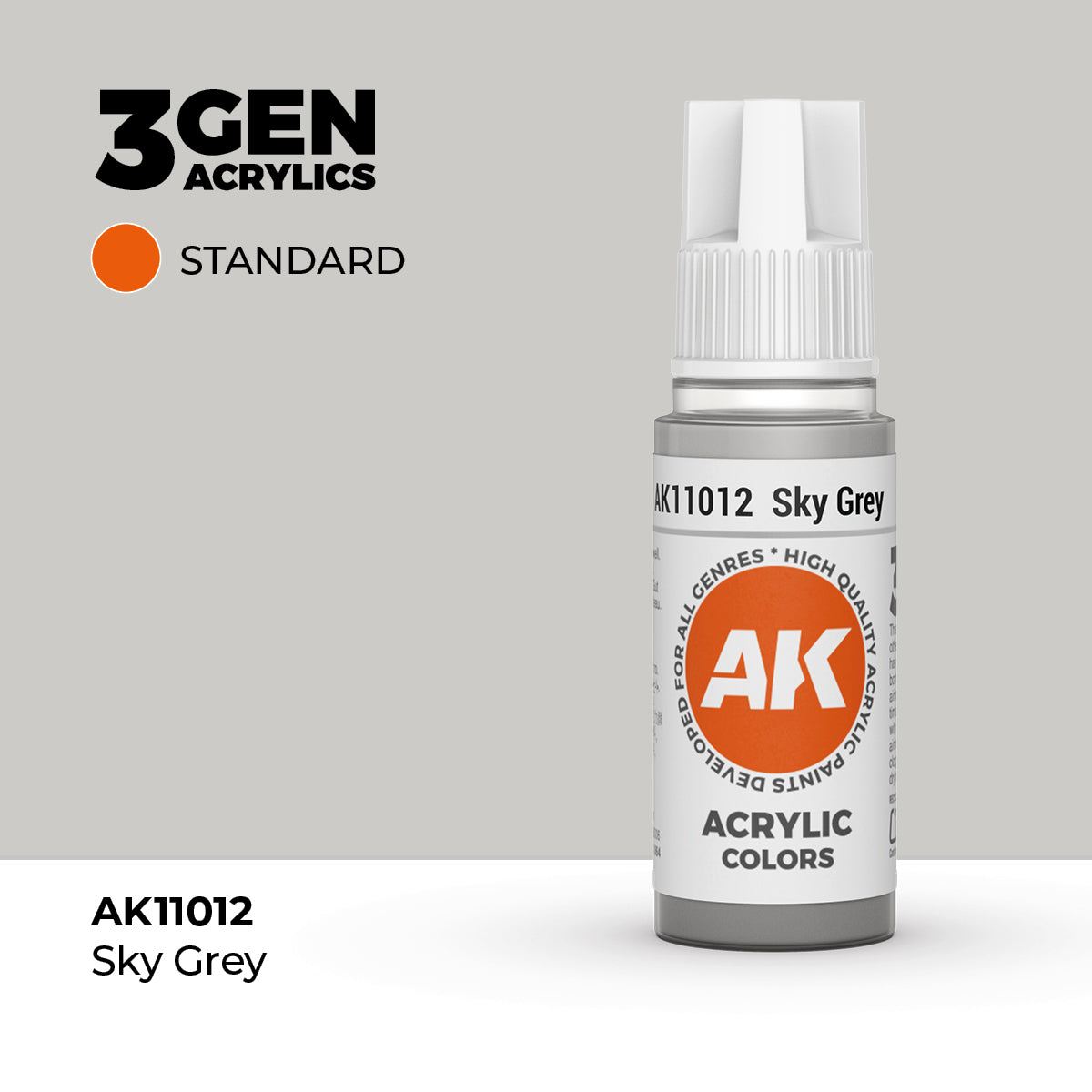 AK 3Gen Acrylics - Sky Grey: Standard
