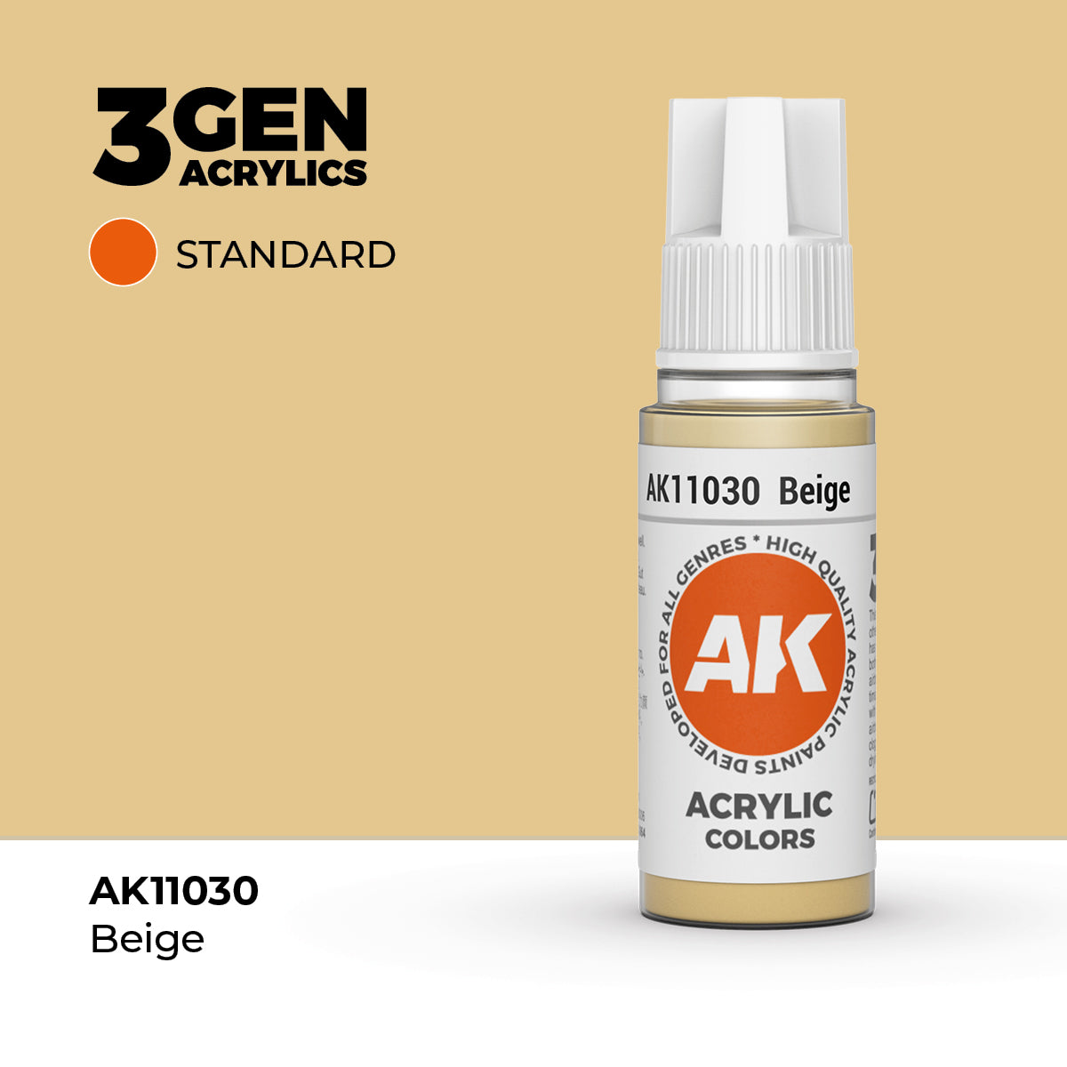 AK 3Gen Acrylics - Beige: Standard