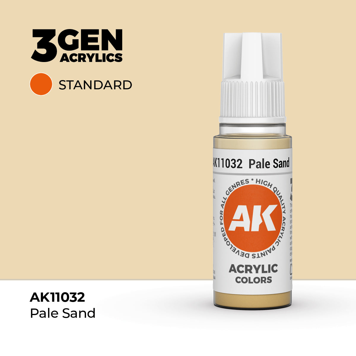 AK 3Gen Acrylics - Pale Sand: Standard