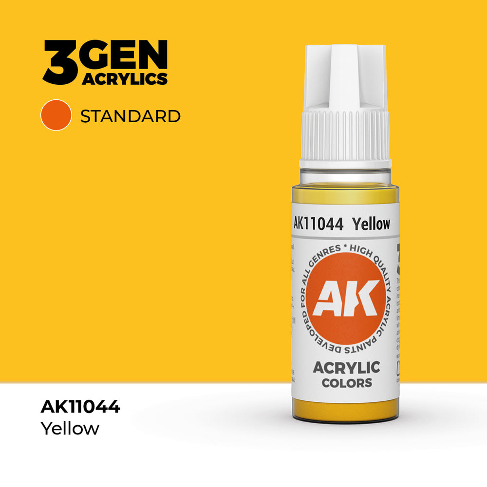 AK 3Gen Acrylics - Yellow: Standard