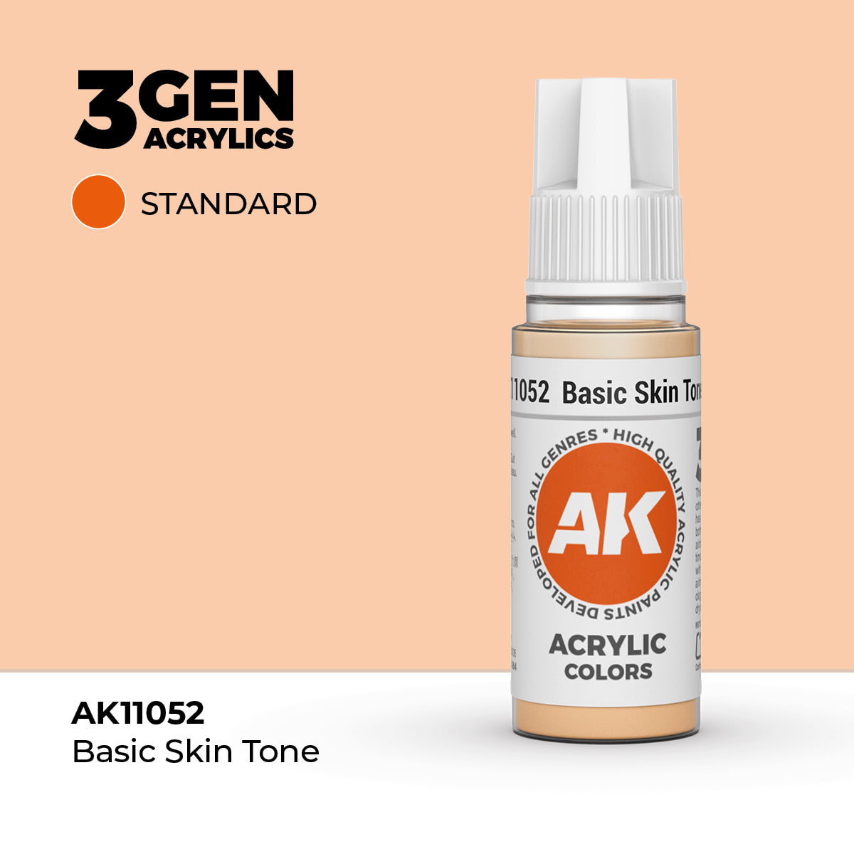 AK 3Gen Acrylics - Basic Skin Tone: Standard