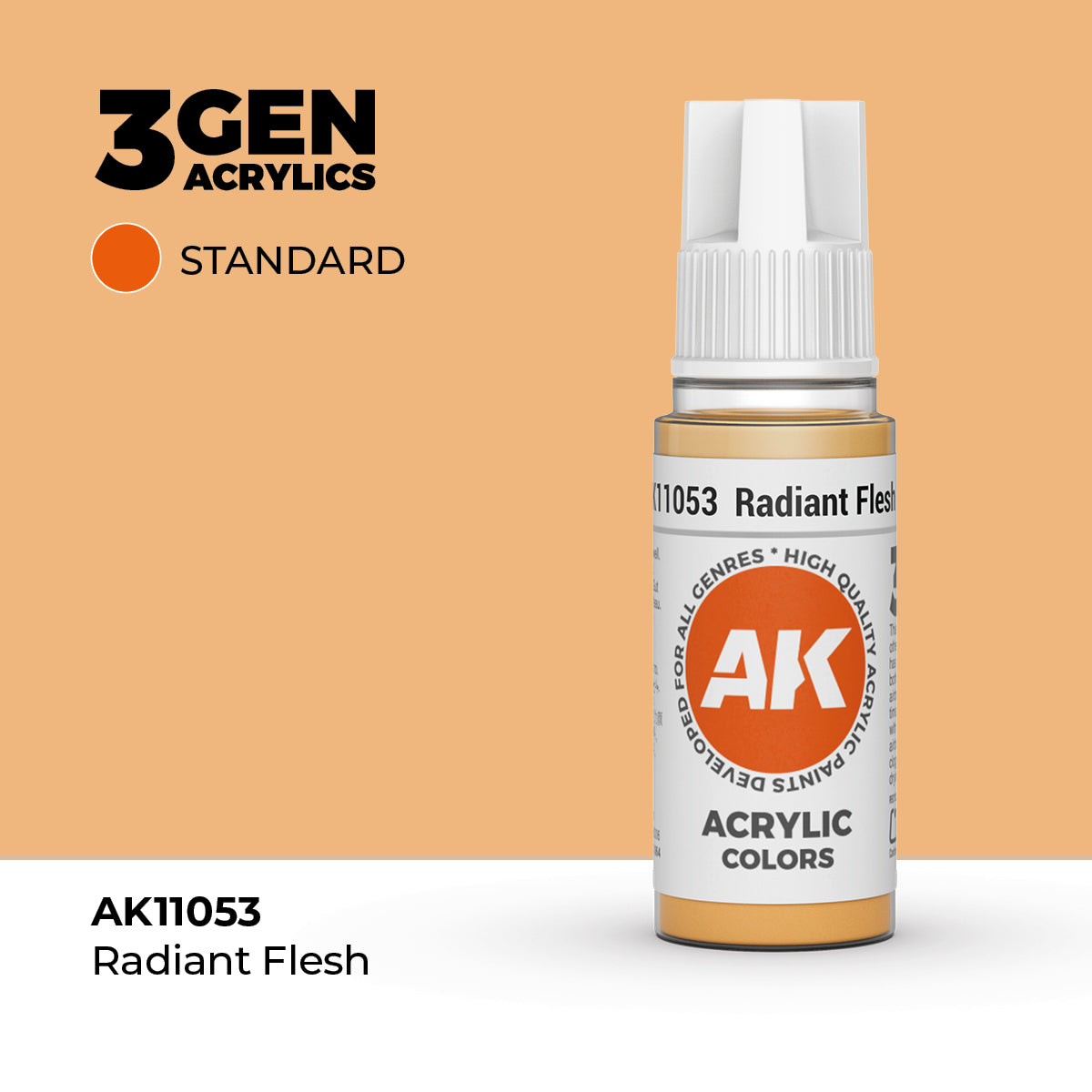 AK 3Gen Acrylics - Radiant Flesh: Standard