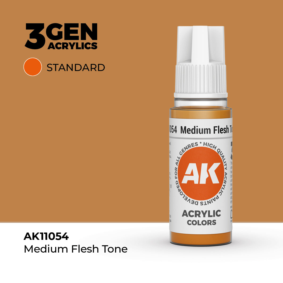 AK 3Gen Acrylics - Medium Flesh Tone: Standard