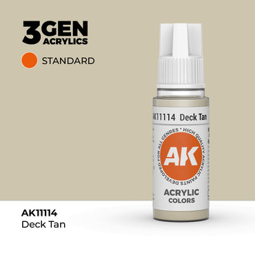 AK 3Gen Acrylics - Deck Tan: Standard