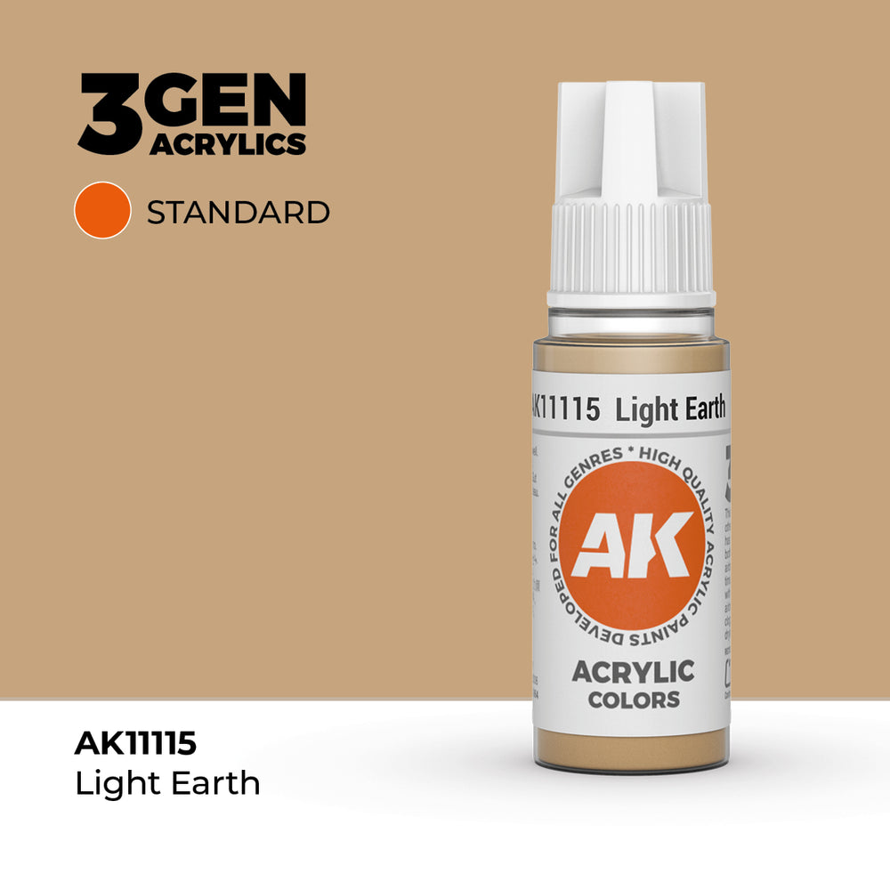 AK 3Gen Acrylics - Light Earth: Standard