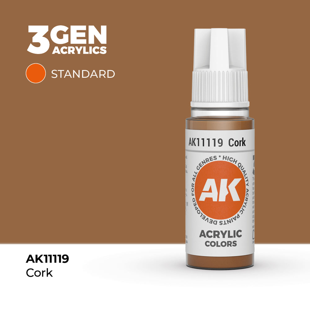 AK 3Gen Acrylics - Cork: Standard