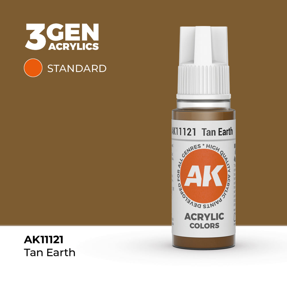 AK 3Gen Acrylics - Tan Earth: Standard