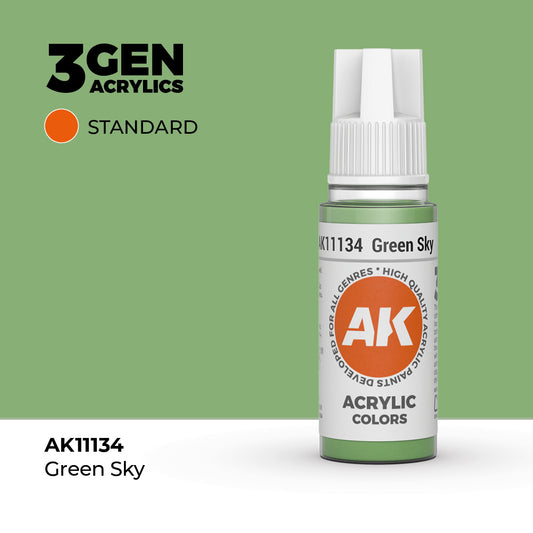 AK 3Gen Acrylics - Green Sky: Standard