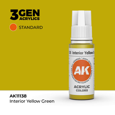 AK 3Gen Acrylics - Interior Yellow: Standard